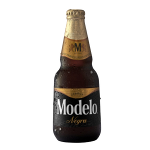 Negra Modelo 33 cl, cerveza mexicana oscura, cremosa y con cuerpo. Perfecta para acompañar quesadillas y platos mejicanos.
