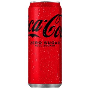 Coca‑Cola Zero, refresco frío y sin azúcar. Perfecta para acompañar quesadillas y platos mexicanos.