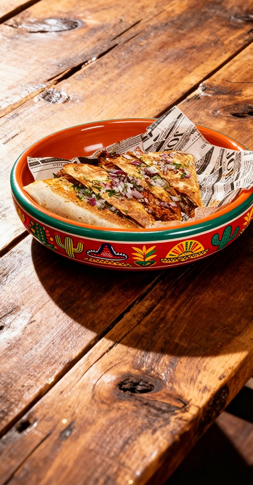 Quesadillas de Takería Olmeka